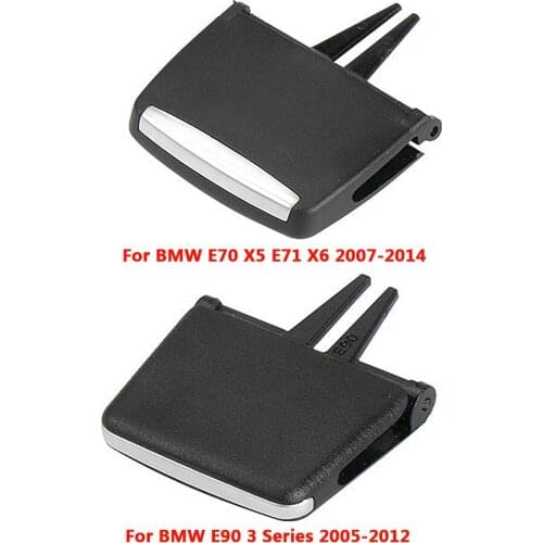 Car Interior Accessories Front / Rear Center A/C Air Conditioning Vent Outlet Tab Clip Repair Kit for BMW X5 E70 X6 E71 E90 3