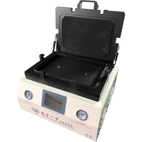 TBK 808 12 inch LCD Automatic Bubble Removing Machine and OCA Vacuum Laminating Machine auto lock curved screen repair