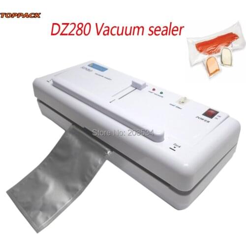 Free Shipping! Giving quick-wear part! 110V/220V SINBO DZ-280 Household Portable Food Vacuum Sealer plastic bags
