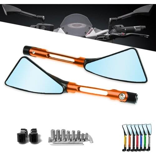 2PCS/Set Motorcycle Rear View Side Mirror Rearview Mirrors Universal For YAMAHA MT09 MT 09 Tracer XSR900 FJ-09 FJ09 XSR 900