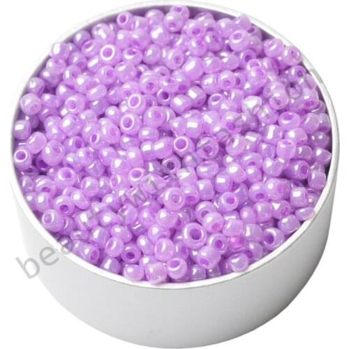 1000pcs/lot 3mm Solid Color Czech Glass Seed Spacer Beads Austria Crystal Round Hole Beads For Jewelry DIY Making Accessorie