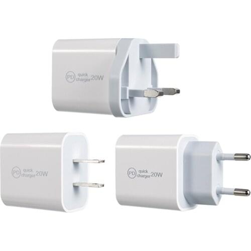 Quick Charge 4.0 3.0 QC PD Charger 20W QC4.0 QC3.0 USB Type C Fast Charger for iPhone 12 X Xs 8 Xiaomi Phone PD Charger New