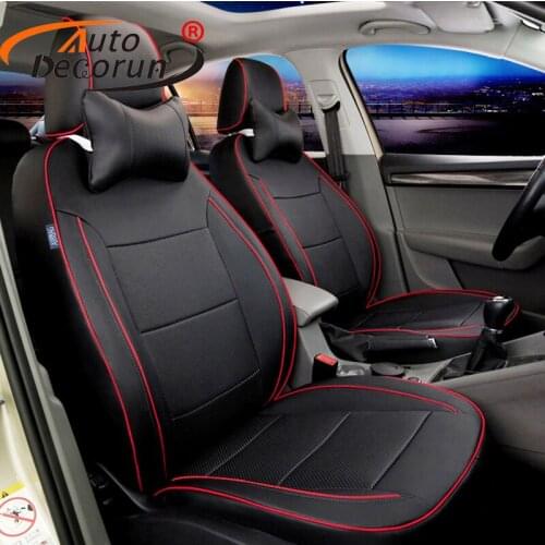 AutoDecorun PU leather cover car seats for Lincoln mkz accessories car seat cover sets 2016 Custom cover seats cushion supports