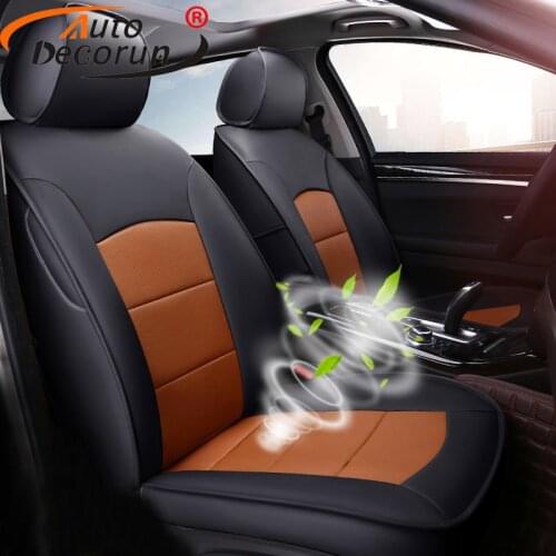 AutoDecorun Genuine Leather Car Seat Covers Sets for Lexus GS350 GS300 GS250 GS450h GS300h GS200t GS460 Seat Cover Accessories