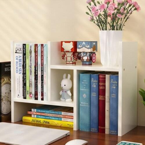 Kids Simple Creative Bookshelf Multifunctional Desk Combination Shelf Small Bookcase Bedroom Office Desktop Storage Bookshelf