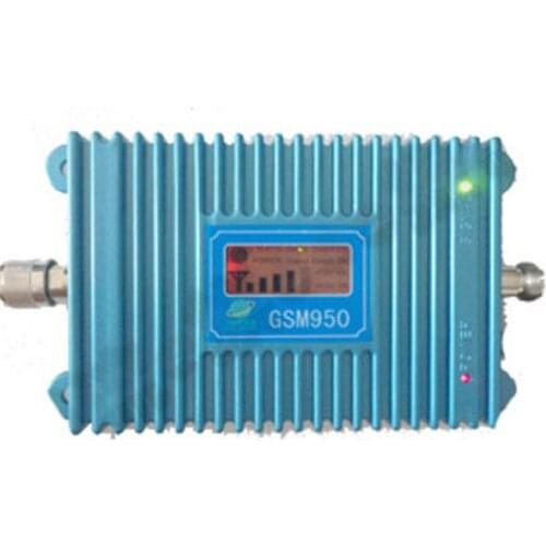 LCD display function new model GSM 950 high gain 55dbi GSM 900Mhz mobile phone signal booster GSM signal repeater FORM home use