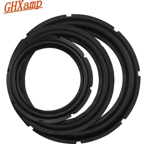 GHXAPM 8 INCH 10 INCH 12 INCH Speaker Rubber Surround side repair parts Loudspeaker repairment folding edge DIY 1 Pairs