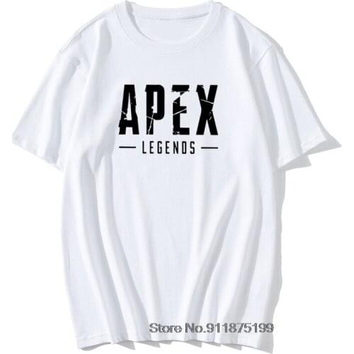 Mens Apex Legends T Shirt Game Pure Cotton Tops Tee Awesome Round Neck Tees Humorous T-Shirts