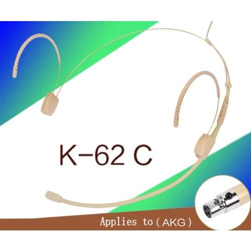 New 2017 arrival Dual Ear Hook Mic Headworn Headset Head Microphone For Shure ALL XLR 3PIN TA3F