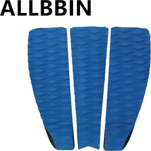 New surfboard accessories blue non-slip pad heel foot small tail pad 3M adhesive deck pad easy to install and high value cool