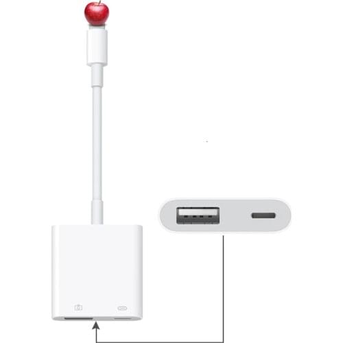 KPHRTEK 1pc New OTG Adapter USB 3 Camera Adapter OTG Data Sync External Keyboard Connector