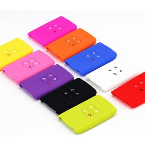 Silicone Car Key Case Cover Auto Flip Remote Key Skin Holder Shell Fob for Renault KOLEOS Kadjar Arkana Captur for samsung QM5