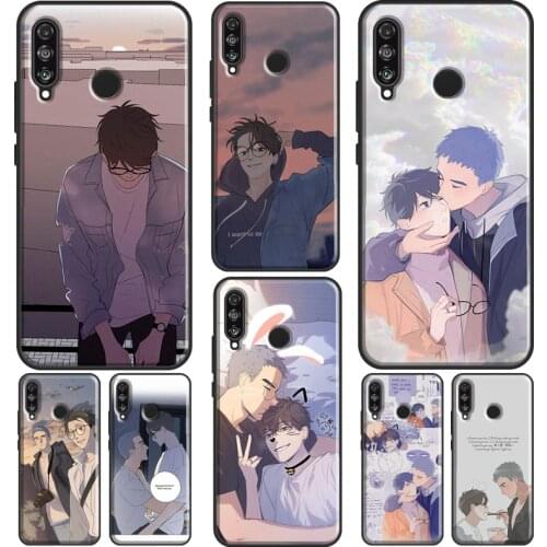 Here U Are Manga Silicone Case For Huawei P30 P40 P20 Lite Mate 10 20 Pro P Smart 2019 Z 2021 Phone Cover