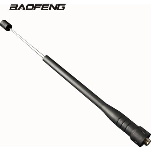 Rod telescopic gain Antenna for Baofeng walkie talkie Dual Band UHF for Portable Radio UV-5R BF-888S UV-5RE UV-82 UV-3R
