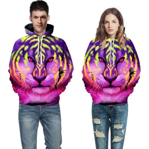 Lion 3D Sweatshrits Men Women Printed Hoodies Quality Fashion Novelty Pullover Casual Tracksuit Unisex Hoodies
