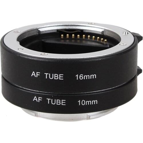 Macro AF Auto Focus Extension Tube 10mm 16mm Set DG for Sony NEX E-mount A7 A7R Lens adapter ring
