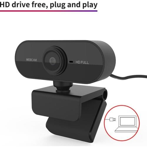New high-definition 1080P webcam microcomputer PC network with microphone rotatable camera video chat online course webcam