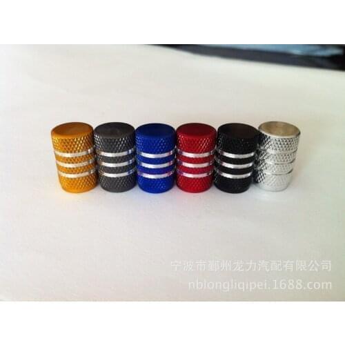 By DHL or Fedex 1000pcs New Round Design Auto Car Tyre air Valve Caps Bicycle Motorcycle Tire Wheel Stem Valve Caps 6 Color