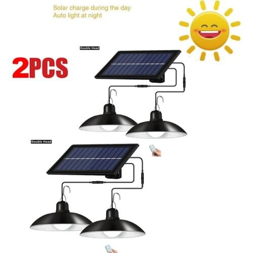 2pcs Retro Lampshade style solar chandelier switch and 3m cable for outdoor indoor porch balcony outdoor indoor automatic switch