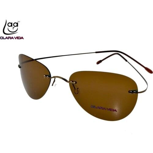 2019 Real Oculos Masculino Polarized Sunglasses =clara Vida= Men Quality Polzrized Uv400 Uv100% Driving Sunglasses Sunshades