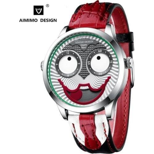 2021 Joker Watch Men Top Brand Luxury Fashion Personality Alloy Quartz Watches Mens Limited Edition Design Wristwatch reloj male