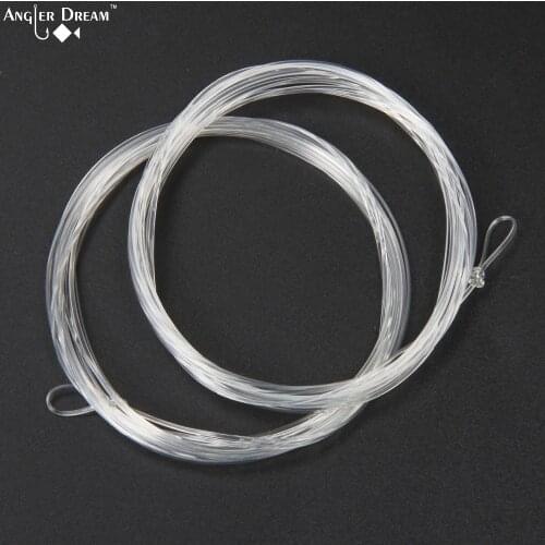 5pcs Fly Fishing Fluorocarbon Tapered Leader 9FT 0/1/2/3/4/5/6/7X Leader Line