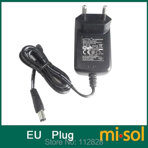 EU plug 5V 2A 100-240v Power adapter AC-DC 5.5*2.1*10mm, CE, RoHS