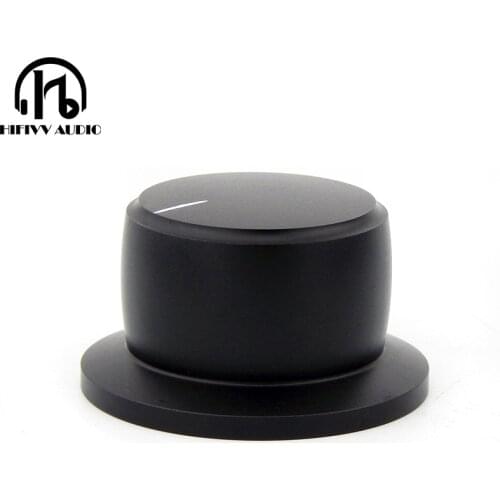 Aluminum Volume knob for amplifier 1pcs Diameter 44mm Height 25mm amplifier Potentiometer knob