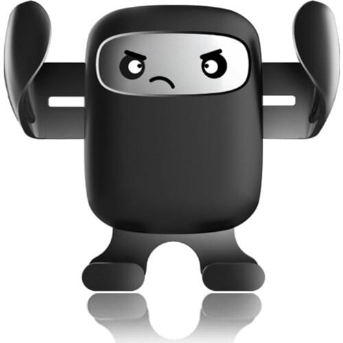 Car Mount Phone Holder Creatives Universal Air Vent Auto Interior Accessories For Smart Phone DU55