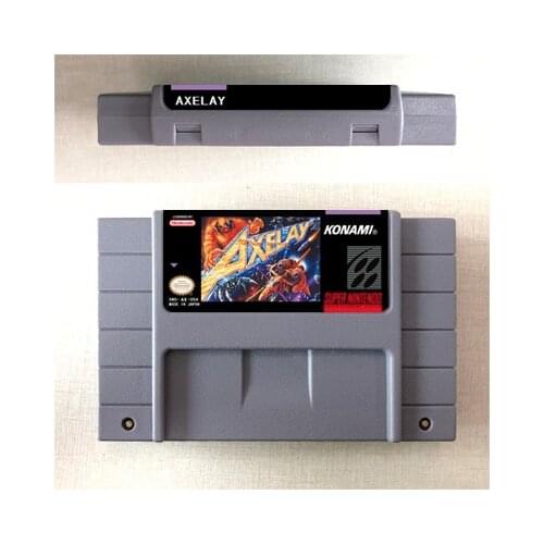 Axelay - Action Game Card US Version English Language