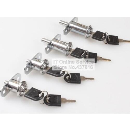 Free Shipping 1PCS Sliding Door Lock Cabinet Door Lock Lightbox Lock Suitable for Panel Thickness 22/32/40mm