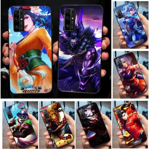 Riccu Mobile Legends Phone Case for Huawei Honor 20 10 9 8 8x 8c 9x 7c 7a Lite view pro