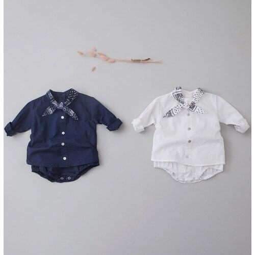 Baby Rompers Autumn Cotton Long Sleeve Bodysuits Boy Kids Clothing Fashion Korean Child Romper Newborn Girls One-Pieces New 2020