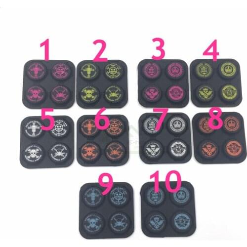 For PSV1000 PSV2000 Silicone Caps Thumb Grip Thumbstick Cover Cap for PSV 1000 2000 PSVITA PS VITA for One Piece Crown Design