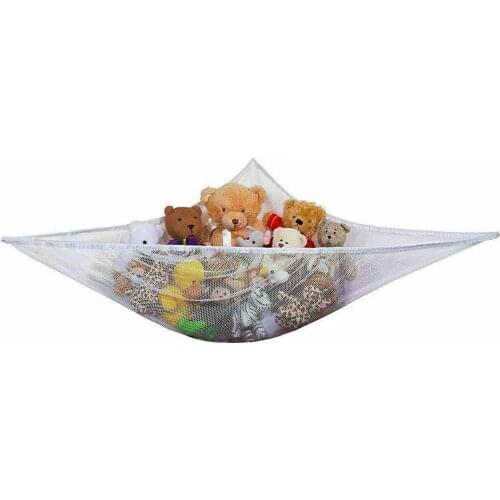 New Kids Toy Soft Teddy Storage Hammock Mesh Baby Childs Bedroom Tidy Nursery Net