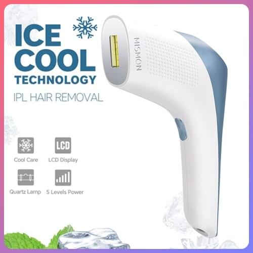 MISMON 208B Laser Epilator Home Use Hair Removal Machine Armpit Bikini Facial Epilator Female Painless Trimmer for Intimate Area