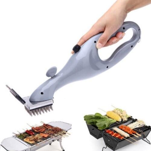 Multifunctional Barbecue Brush Wire Barbecue Shovel Grill Cleaning Brush, Pointed Tail Brush, Barbecue Tool