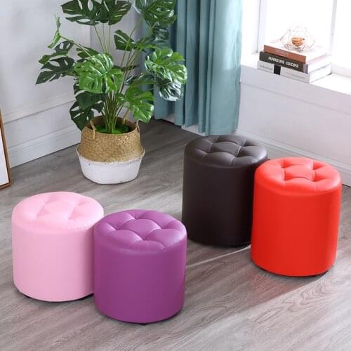 Fashion round bench creative leather stool sofa adult bench sex furinture vanity chair
