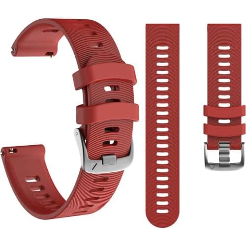 For Garmin Forerunner 245/245M/Vivoactive 3/Vivomove HR Sports Soft Silicone Replacement Watch Band Strap Smart watch parts