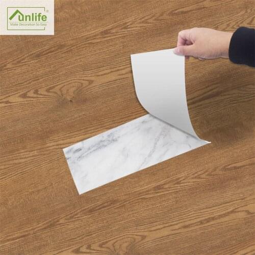 Imitation Oak Grain Floor Sticker Home Design Decor PVC Waterproof Wallpaper Living Room Bedroom Self-adhesive Wall Mural Decals