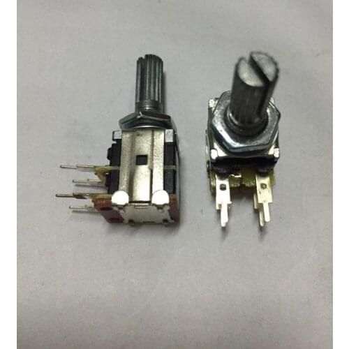 Original new 100% WH12-2-K2-2 dual 4pin potentiometer switch one axis control 2-way switch