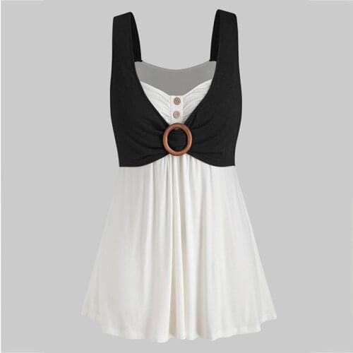 Umeko Sleeveless elegant New Fashion 2021 Summer Square Collar Dress Woman Fake Two Layers Up Waist Short Dresses Solid Vestido