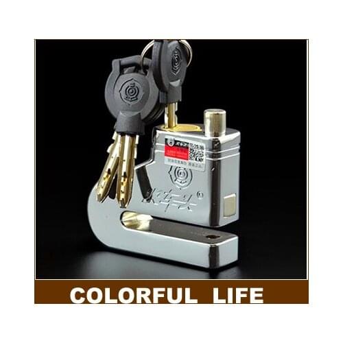 Motorcycle anti-theft locks, mountain bike, bicycle lock, disc brakes lock