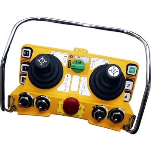 Radio overhead crane hydraulic wireless joystick industrial remote control for concrete pump truck