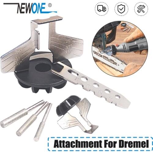 Rotary Sharpening Attachment Sharpener Guide Drill Adapter for Dremel Drill