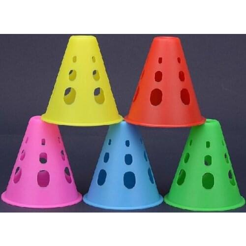 Anti-Wind Inline Skate Cones Agility Marker Slalom Roller Skating Marking Cups Freestyle Slalom Skate Pile Cup Seba