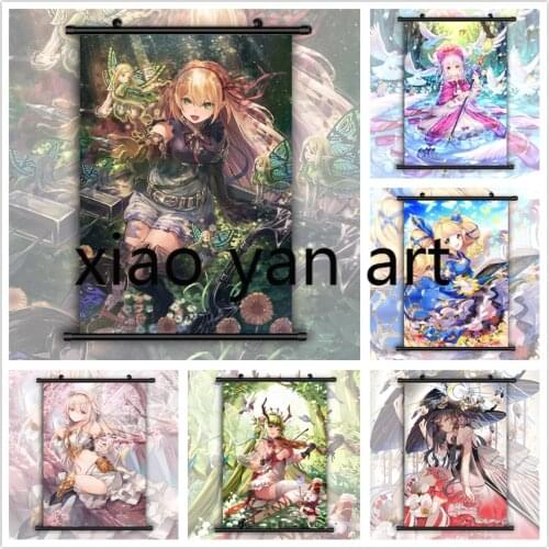 Shadowverse Granblue Fantasy Arisa Erika Luna Anime 5D Diamond Painting Diamond Inlaid DIY Full Diamond Embroidery Home Decor