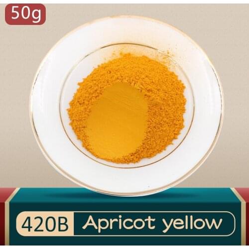 Mica Pearl Pigment Powder DIY Mineral Dye Colorant Dust Type 420B 50g for Soap Automotive Eye Shadow
