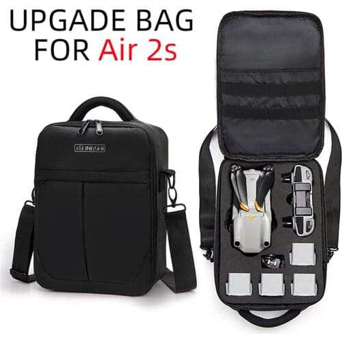 Ugrade Shoulder Bag Backpack for DJI Air 2S/Mavic Air 2 Quadcopter Accessories Shockproof Shoulder Carry Case Storage Bags
