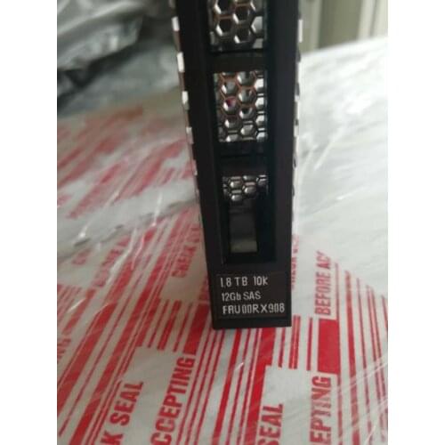 00RX908 1.8TB SAS 10K 2.5‘’V7000 Gen2 Ensure New in original box. Promised to send in 24 hours